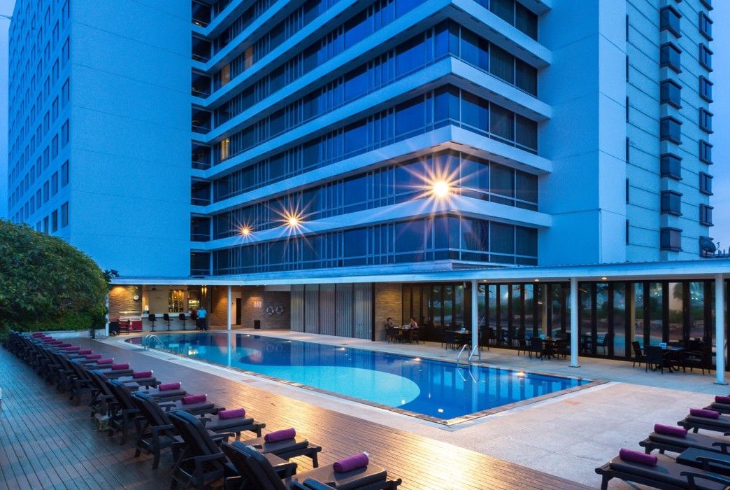 Eastin Hotel Makkasan, Bangkok - Sha Extra Plus Exterior foto